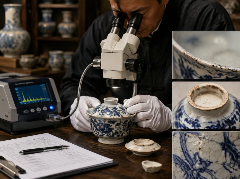 无为老瓷综合鉴定评估